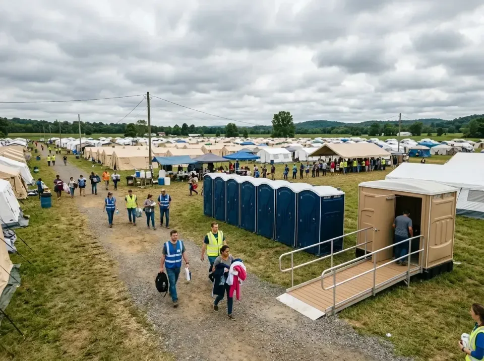 disaster-relief-camp-restrooms-010 — frequently asked questions, Dumpster & Portable Bathrooms Rental in Carrollton, VA